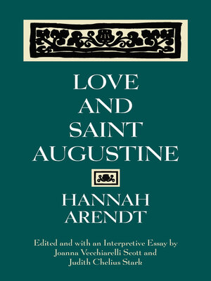 cover image of Love and Saint Augustine
